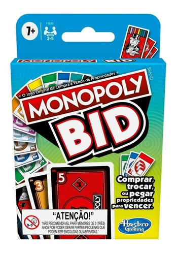  Monopoly Bid Hasbro