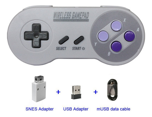 Controlador De Juego Para Snes Mini Pc Windows Ns Switch Col