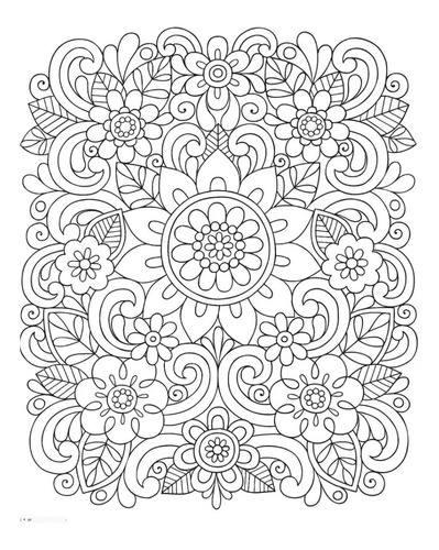 Flores Colección Mandalas Colores Trillas
