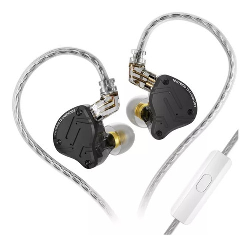 Kz Zs10 Pro X  Monitores In-Ear HiFi (Con micrófono)