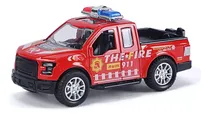 Comprar Auto Camioneta Policia Luz Sonido Metal Friccion Esc 1:40