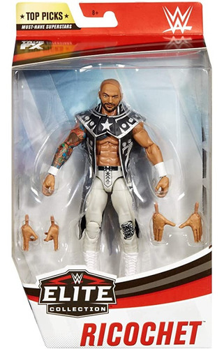 Wwe Ricochet Top Picks Elite Collection - Figura De Acción