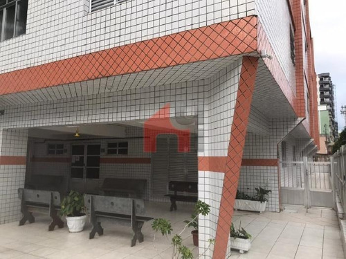 Apartamento Com 1 Dormitório À Venda, 42 M² Por R$ 140.000 - Vila Guilhermina - Praia Grande/sp - Ap1614