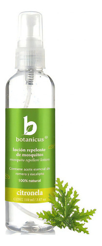 Locion Repelente De Mosquitos Botanicus Citronela Y Aceites