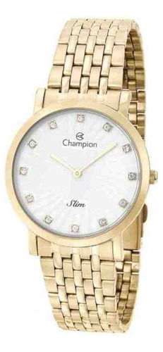 Cs28441h Relógio Champion Dourado Feminino