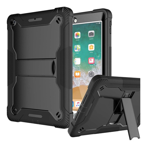 Funda Protectora Apple iPad 5°/6° Gen Con Soporte Calidad  