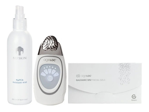 Kit Galvanic Face Spa Essentials Galvanica Facial Nuskin 