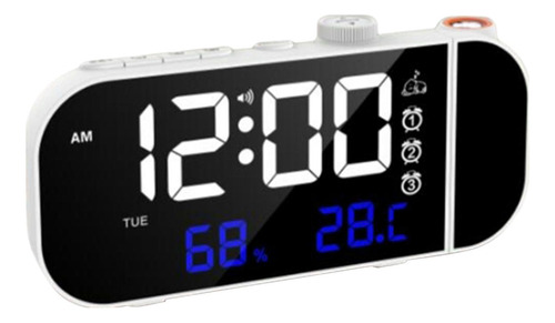 Proyección, Reloj Despertador, Reloj De Mesa Digital, Reloj
