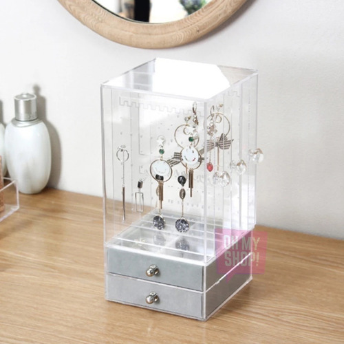Imagen 6 de 6 de Organizador Bijou Aros Collares Alhajeros Joyas Anillos Oms