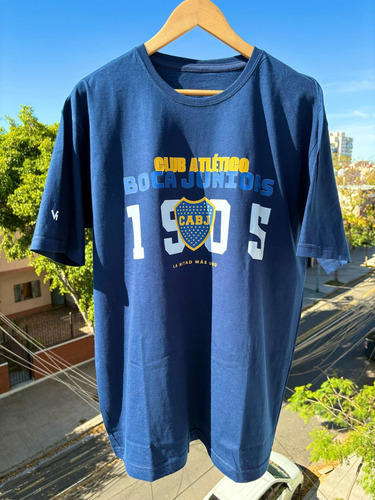 Remera Boca Juniors Identidad Historia Estampada Regalo