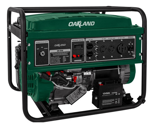 Generador Portatil 8500w 127v/240v/60hz 12hp Oakland Gm-8590