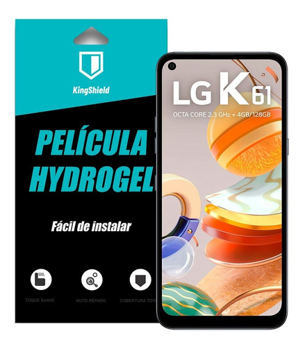 Película LG K61 Kingshield Hydrogel Tela Toda - Fosca