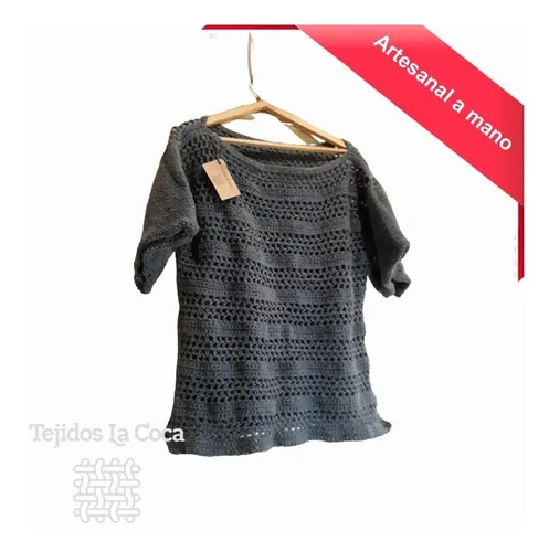 Remera crochet dama new arrivals