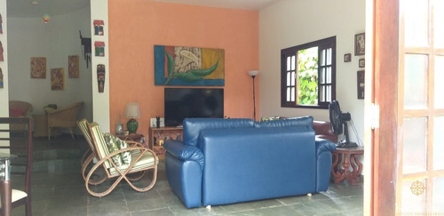 Imagem 4 de 20 de Casa Em Itamambuca À 50mts Da Praia, 4 Suítes, Piscina Aquecida! - Lt300