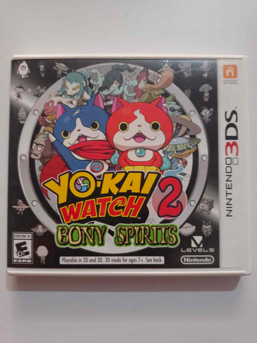 Caja Sola Sinmanual Sinjuego Yo Kai Watch Bony Spirits 2 3ds
