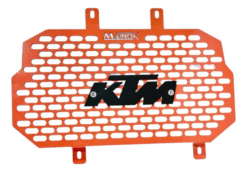 Cubre Radiador Ktm Duke 3d Naranja 200 250 390 Protector 