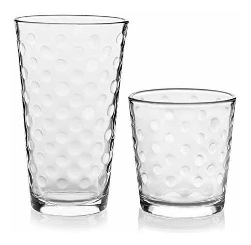 Libbey Awa 16 Piece Glass Set Clear