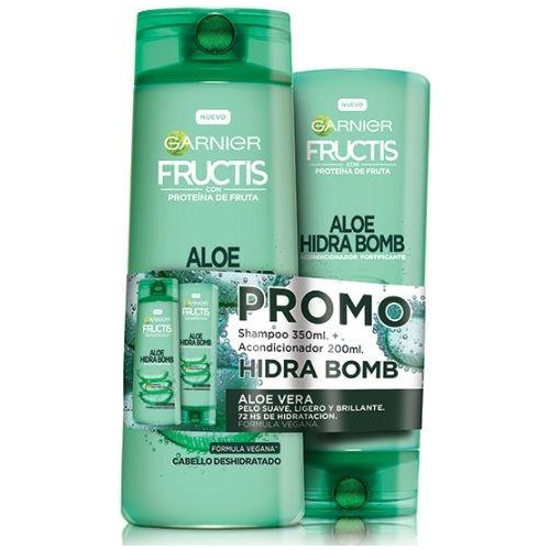 Pack Fructis Shampoo Hidra Bomb 350ml + Acondicionador 200ml