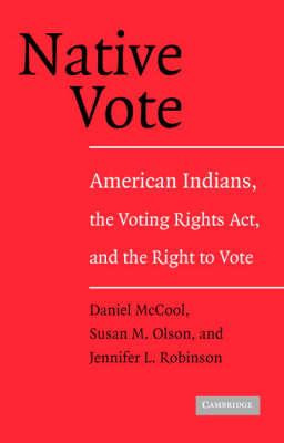 Libro Native Vote - Daniel Mccool