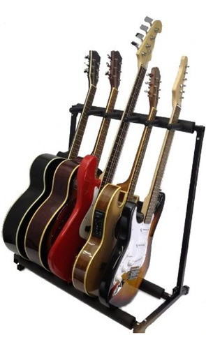 Soporte/expositor De Guitarra 5 Instrumentos