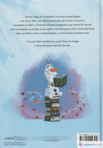 Libro Disney Frozen 365 Cuentos Para Cada Día