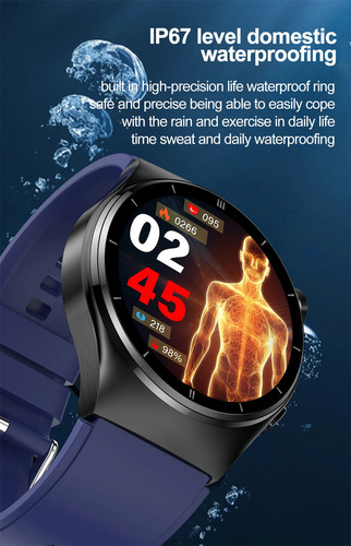 Ssb Reloj Inteligente Saludable Y Resistente Al Agua Con