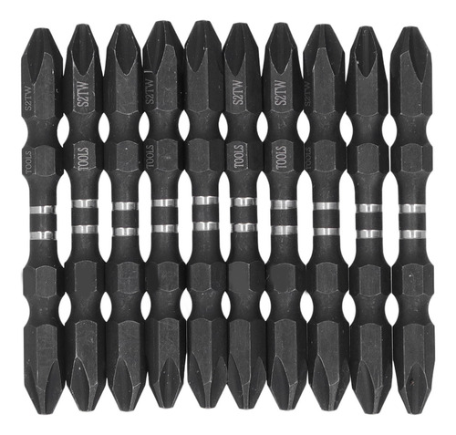 Broca De Destornillador Con Vástago Hexagonal, 10 Unidades,