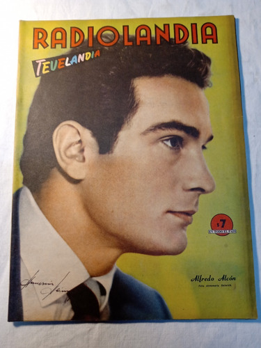 Revista Radiolandia  Abril De 1960 Alfredo Alcon