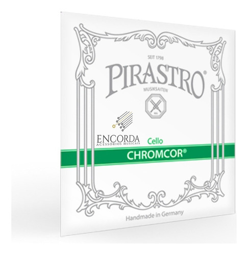 Jogo De Cordas Para Violoncelo Pirastro Chromcor Cello