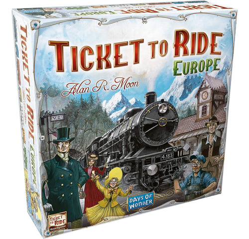 Days Of Wonder Ticket To Ride Europe - Juego De Mesa De Est