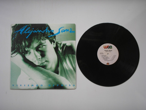 Lp Vinillo Alejandro Sanz Viviendo De Prisa Colombia 1992