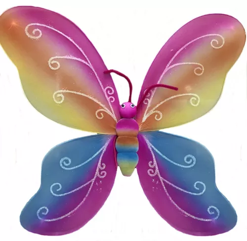 Alas Mariposa Glitter Rainbow