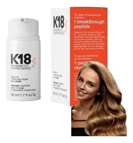 Mascarilla Capilar Original K18 Leave-in Molecular Repair R