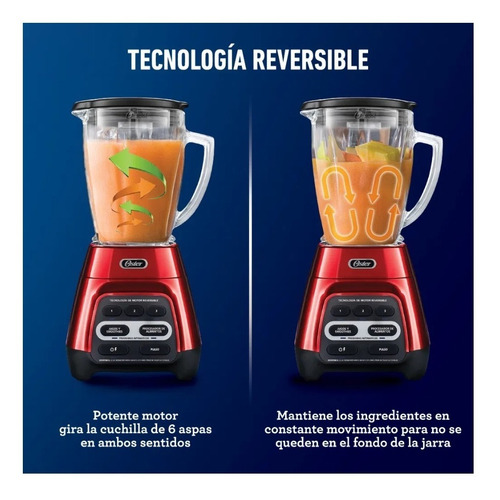 Licuadora Oster Reversible Blstpyg1210rbg