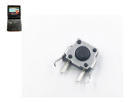 Boton L R Pulsador Gatillo Gameboy Advance Sp Nds Fat