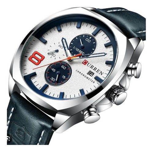 Reloj Curren Lujo Deportivo Elegante  Hombre + Obsequio 