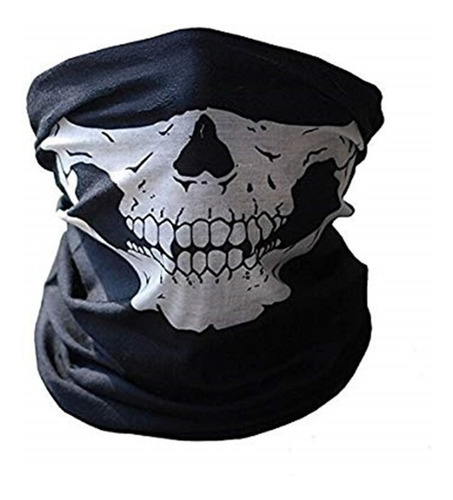 Bandana Balaclava Mascara Craneo Calavera Antipolucion