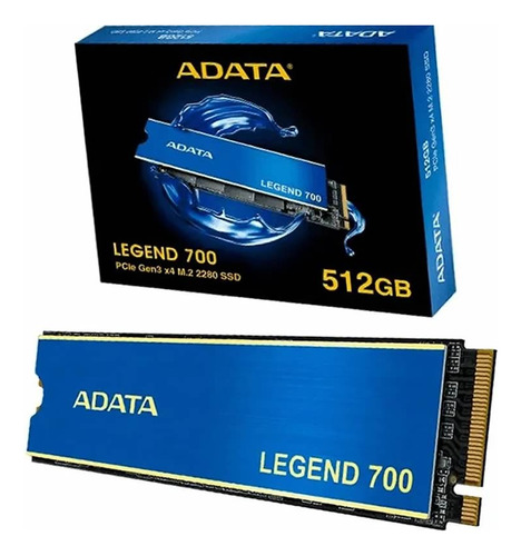 Disco De Estado Solido Ssd Tipo M.2 Adata Legend De 512 Gb