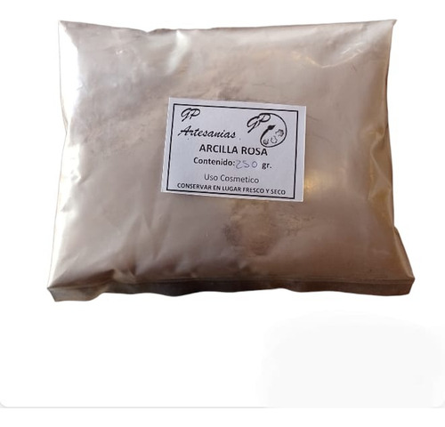 Arcilla Rosa X 250 Gr Apto Cosmética/jabones/etc