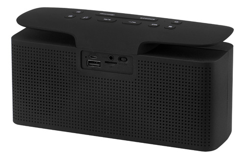 Reloj Despertador Magnavox (philips) Mcr5111/m0 Con Radio Fm Negro
