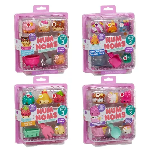 Num Noms Series 3.1 Rainbow Candies Starter 4-Pack MGA