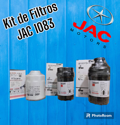 Kit De Filtros Para Jac 1083