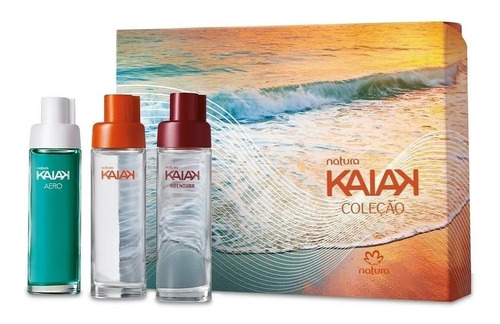 Presente Natura Kaiak Coleção Miniaturas 3x25ml Gênero Feminino