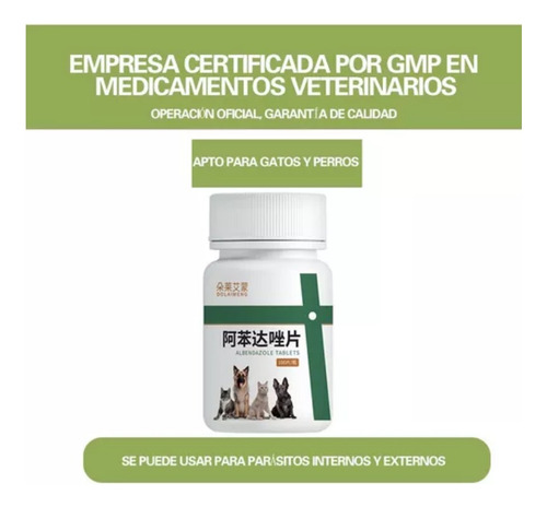 Comprimidos Para Parásitos Externos/internos De Perros 100 U