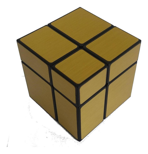 Cubo Mágico 2x2x2 Fases Dourado