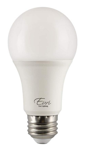 Euri Lighting Ea19-15w2050e, Led A19 15w (equivalente A 100w