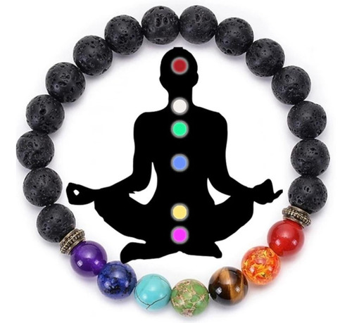 Pulsera De Proteccion 7 Chakras Mujer Y Hombre / Baskarah