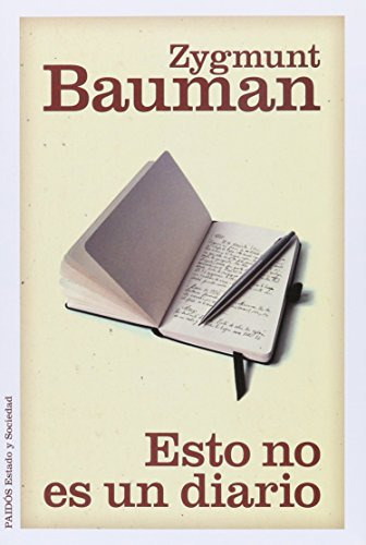 Libro Esto No Es Un Diario De Zygmunt Bauman Ed: 1