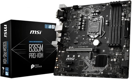 Tarjeta Madre Msi B365m Pro 8va 9na Gen Socket 1151