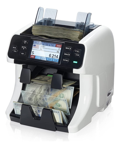 Maquina Detector De Billetes Falsos Detecta Seriales Imprime